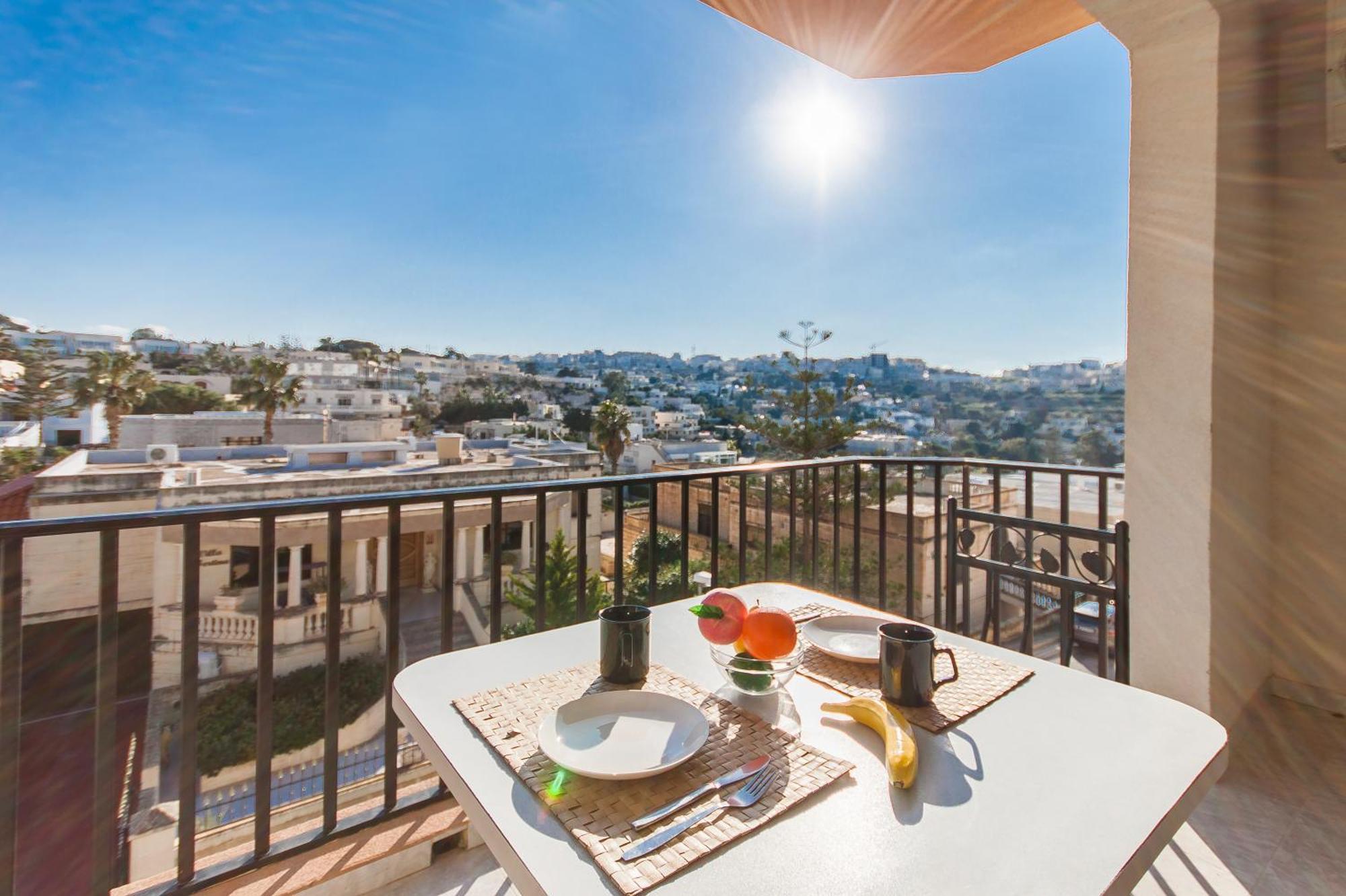 Pool & Sea Merill Apartments Mellieha Luaran gambar