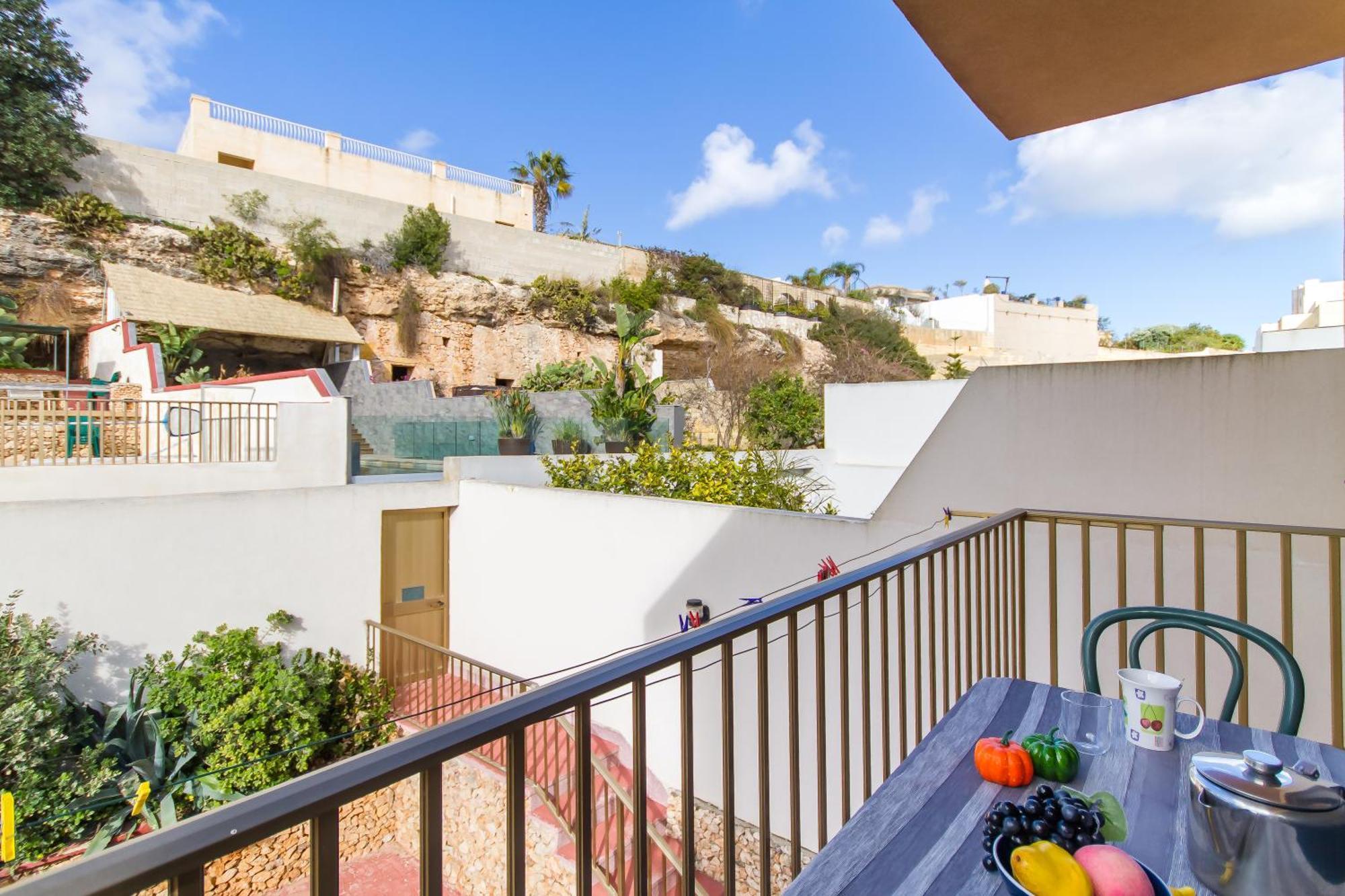 Pool & Sea Merill Apartments Mellieha Luaran gambar