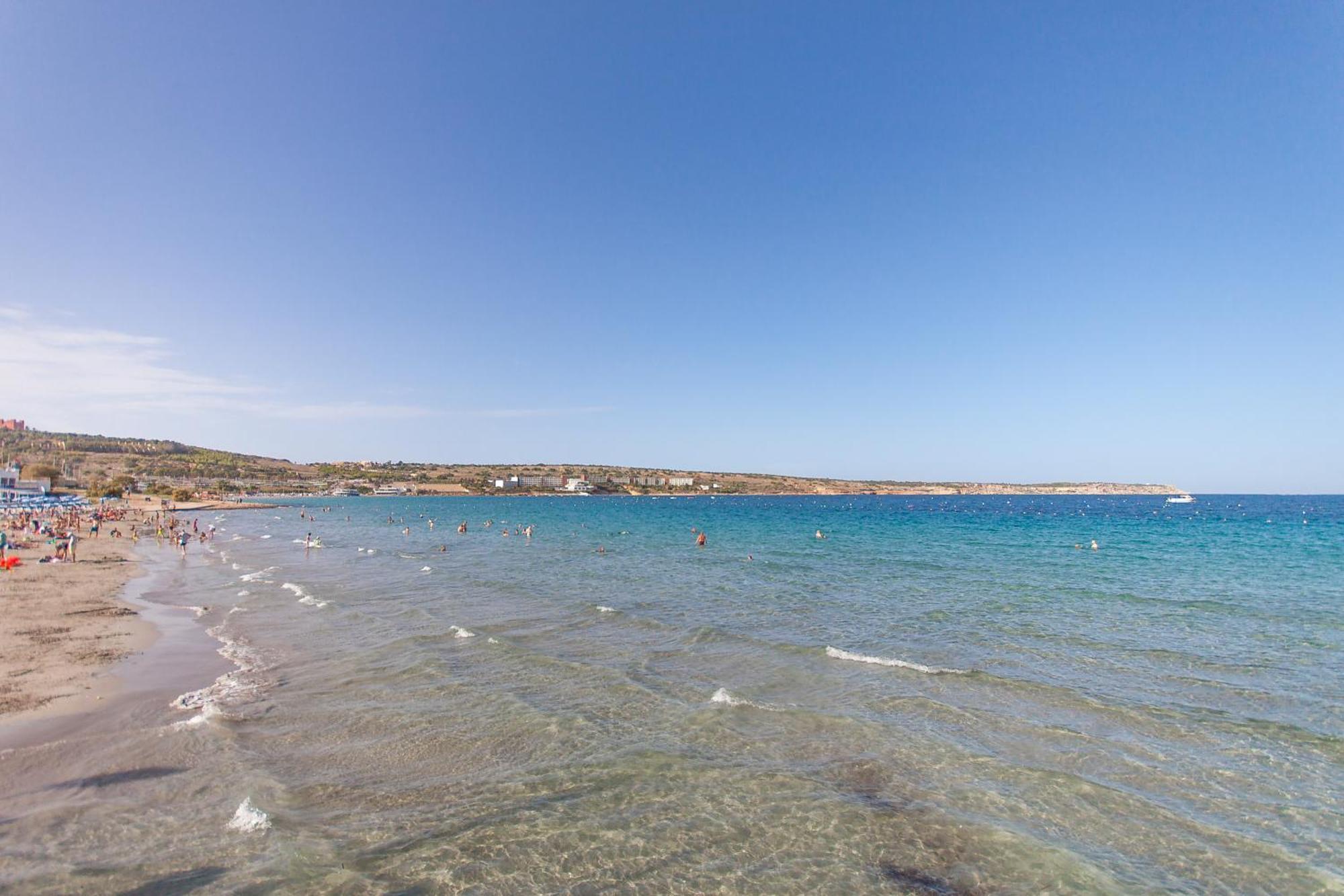 Pool & Sea Merill Apartments Mellieha Luaran gambar